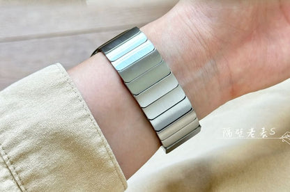 Magnetic / Alloy Set Case Band Protective Apple Bracelet Watch