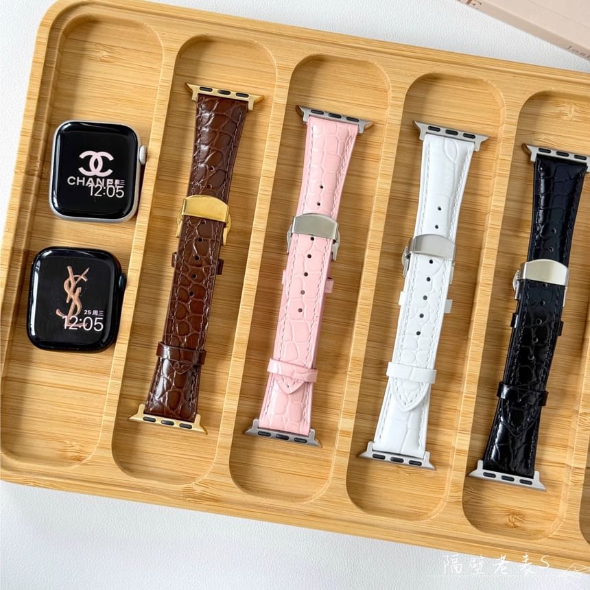 Apple Watch Leather Band Genuine