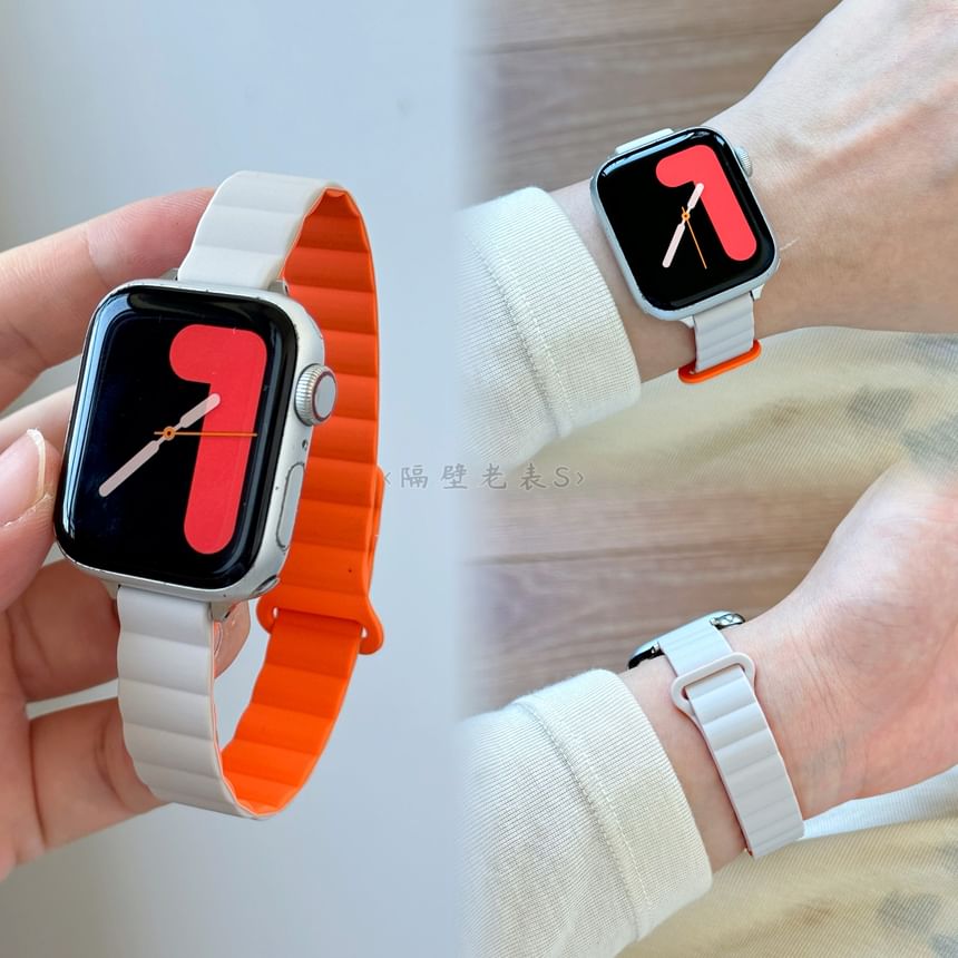 Watch Apple Magnetic Silicone Band