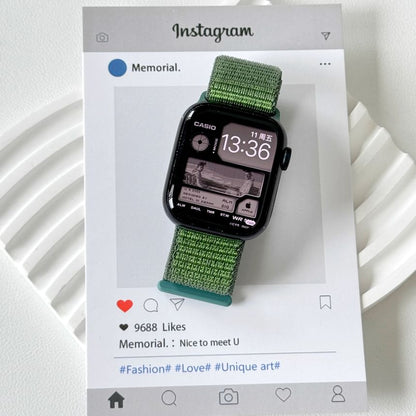 Watch Band Self Adhesive Apple Nylon