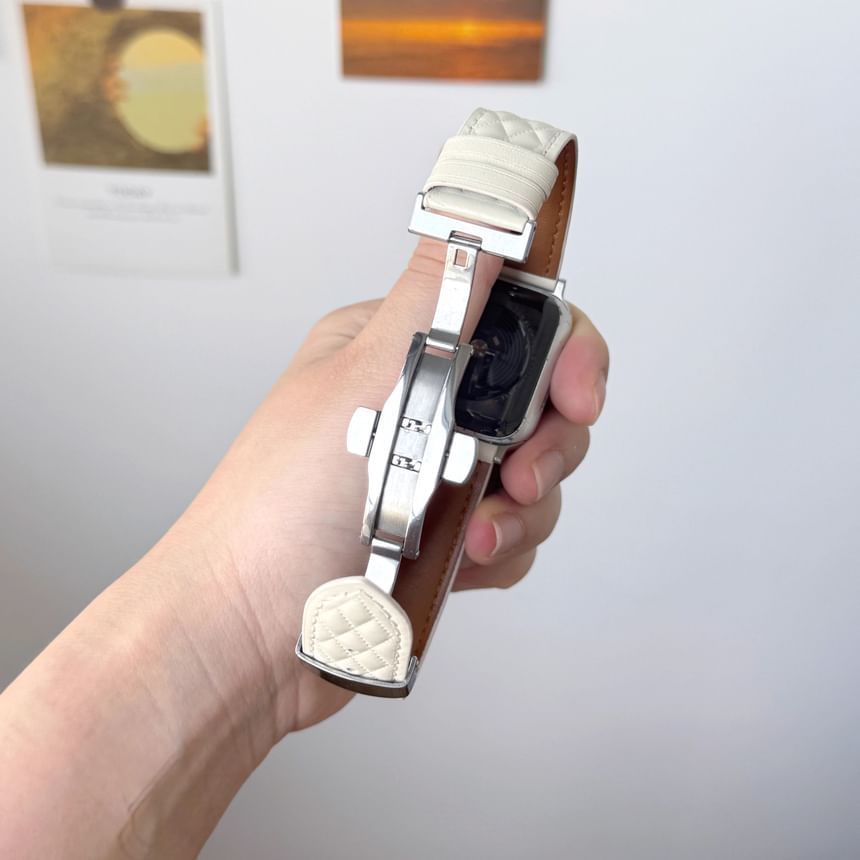 Band Genuine Leather Watch Apple