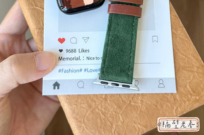 Genuine Watch Apple Band Animal Leather Embroidered