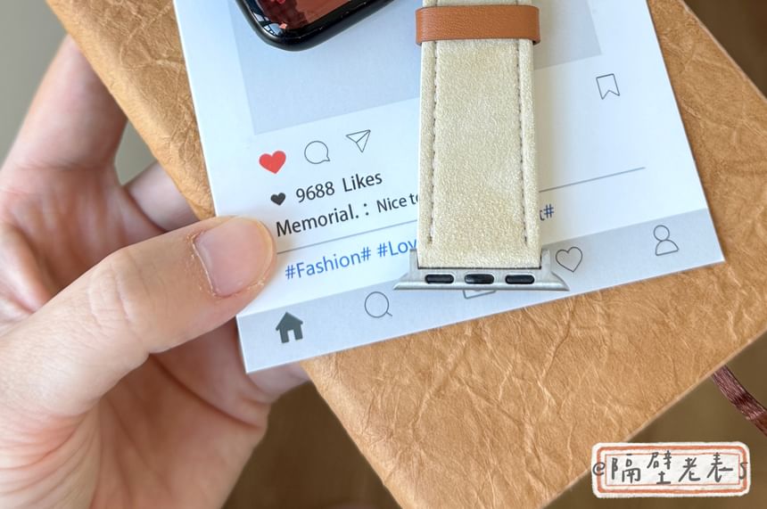 Genuine Watch Apple Band Animal Leather Embroidered