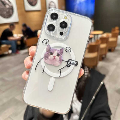 Case MagSafe) Magnetic (Compatible with Phone Animal