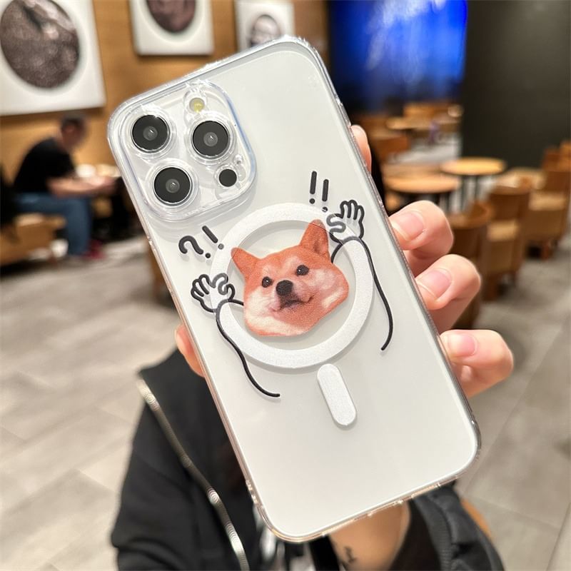 Case MagSafe) Magnetic (Compatible with Phone Animal