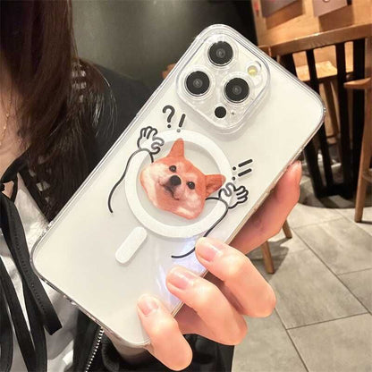 Case MagSafe) Magnetic (Compatible with Phone Animal