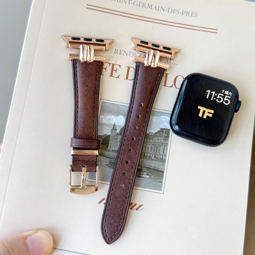 Apple Watch Band Leather Genuine
