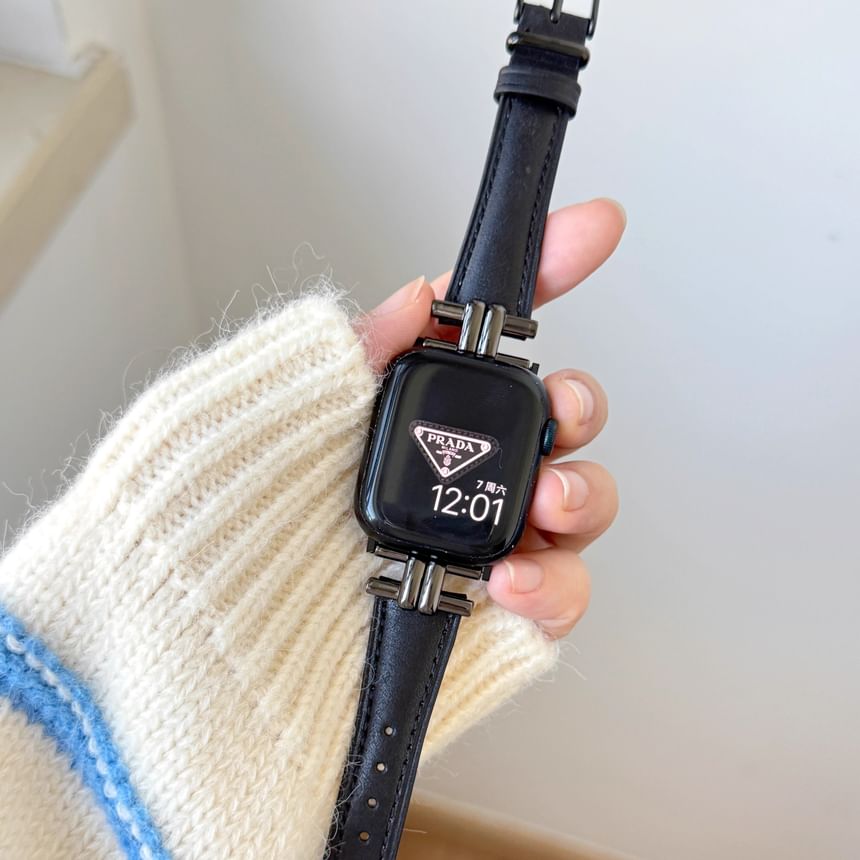 Apple Watch Band Leather Genuine