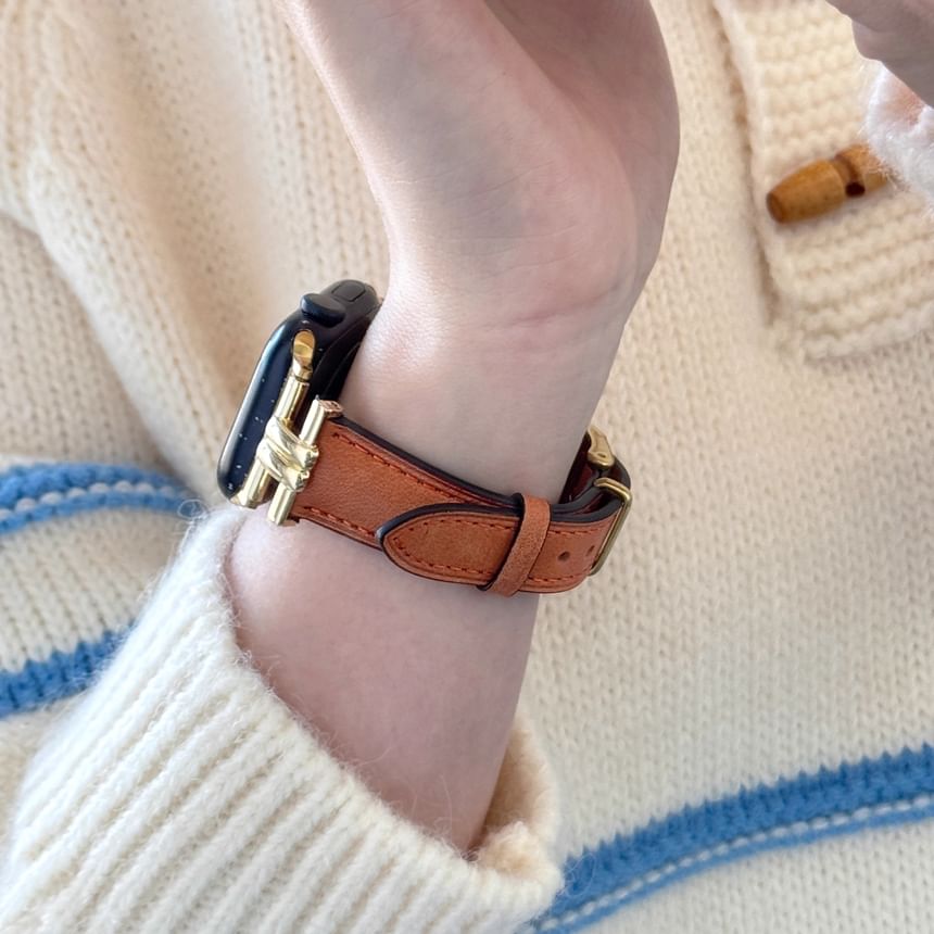 Apple Watch Band Leather Genuine