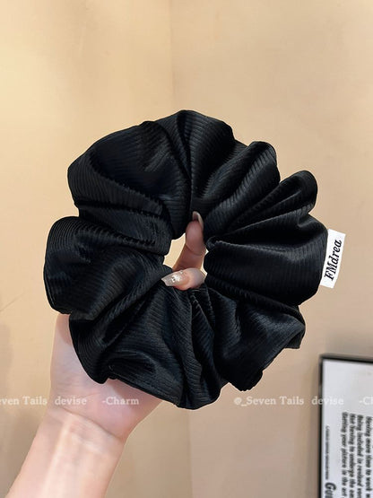 Label Lettering Scrunchie