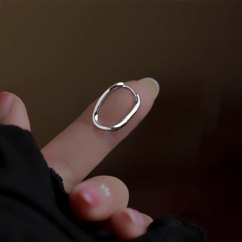 Hoop Irregular Alloy Earring