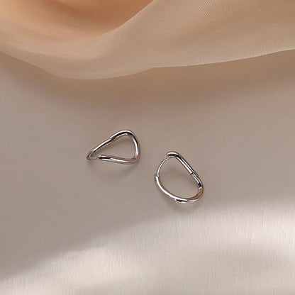 Hoop Irregular Alloy Earring