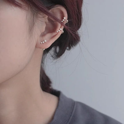 Jacket Star Alloy Rhinestone Ear