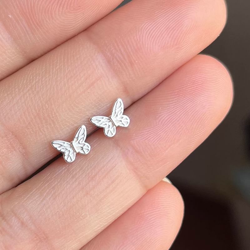 Butterfly Alloy Jacket Ear