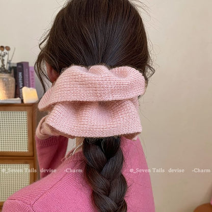 Knit Plain Scrunchie