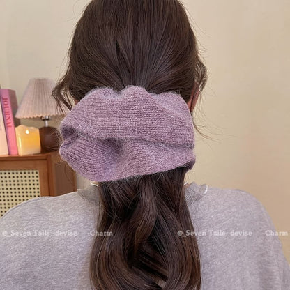 Knit Plain Scrunchie