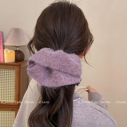 Knit Plain Scrunchie