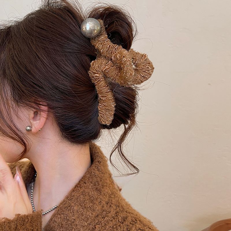 Claw Hair Faux Pearl Yarn