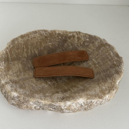 Velvet Plain Hair Clip