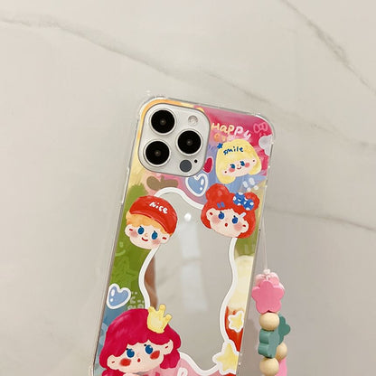 Cartoon Phone Mirrored Case