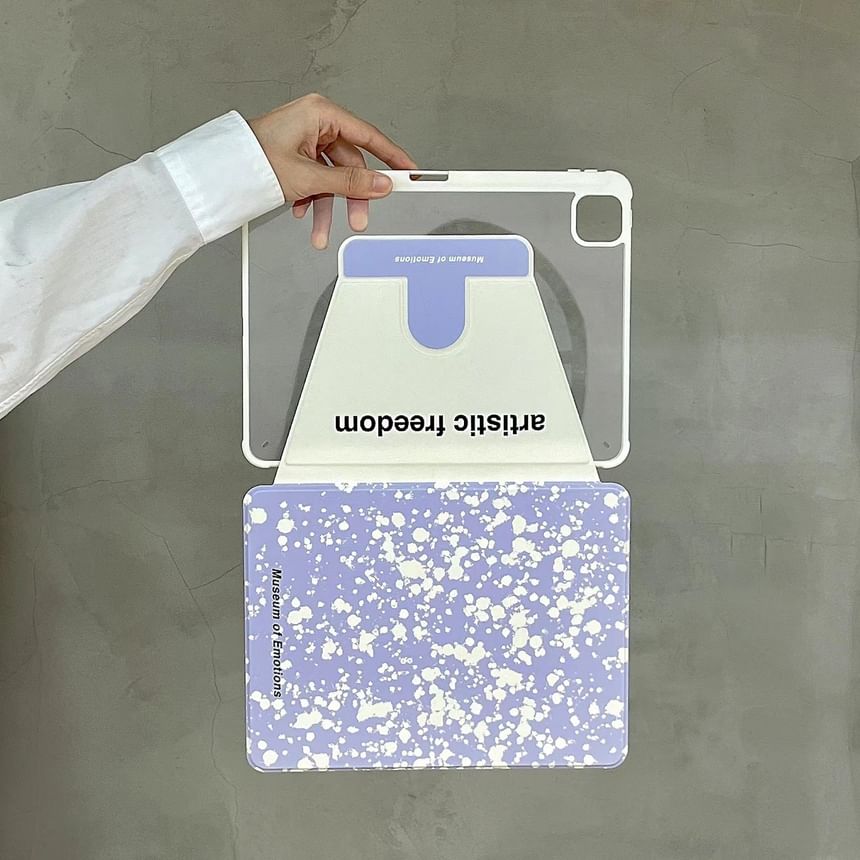 Case Splattered iPad