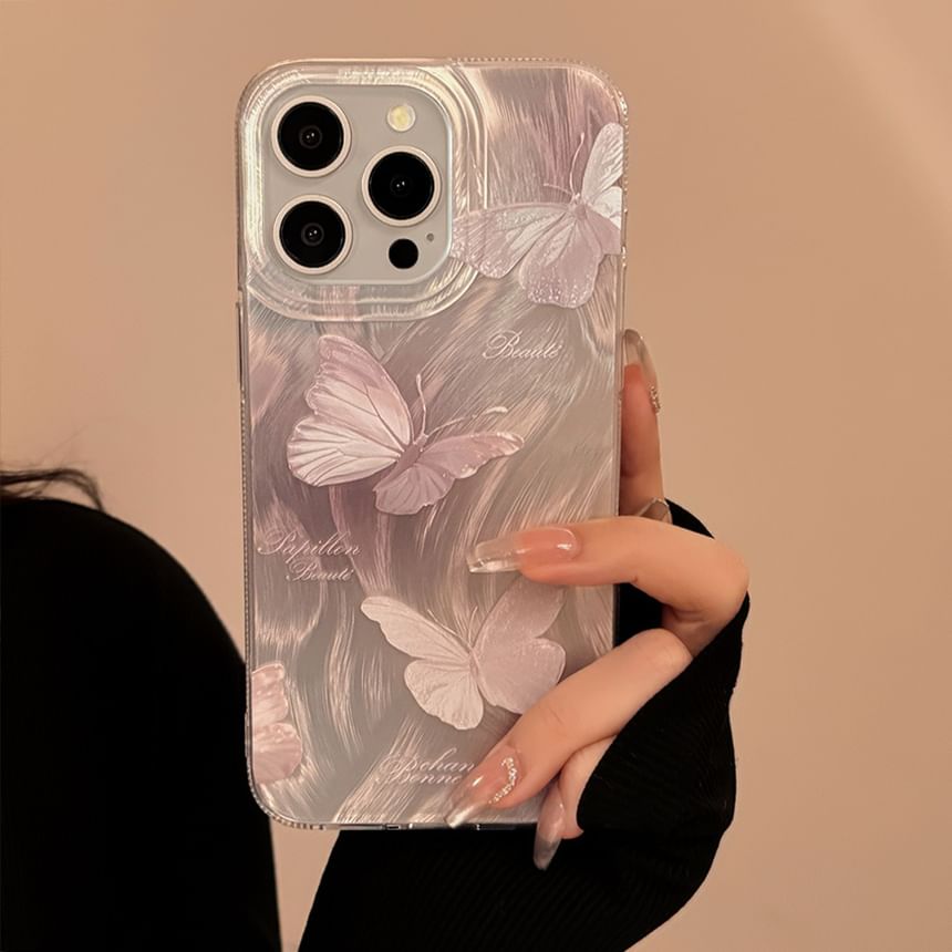 Butterfly Charm Phone / Case Set