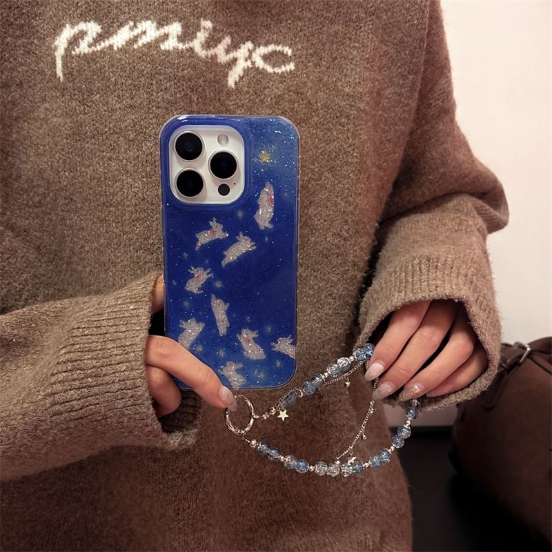 Phone Rabbit / Strap Set Case