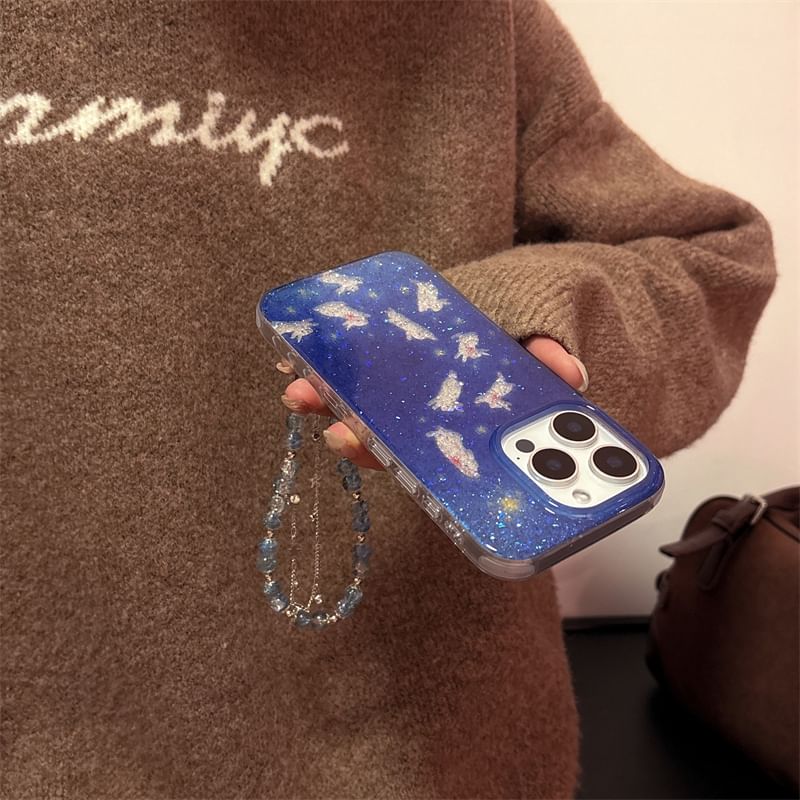 Phone Rabbit / Strap Set Case