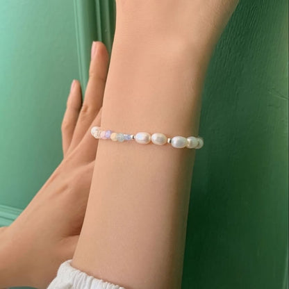 Bracelet Beaded Sterling Silver