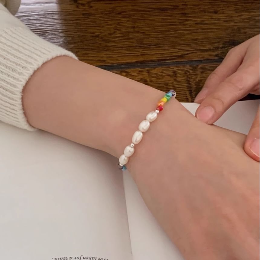 Bracelet Beaded Sterling Silver