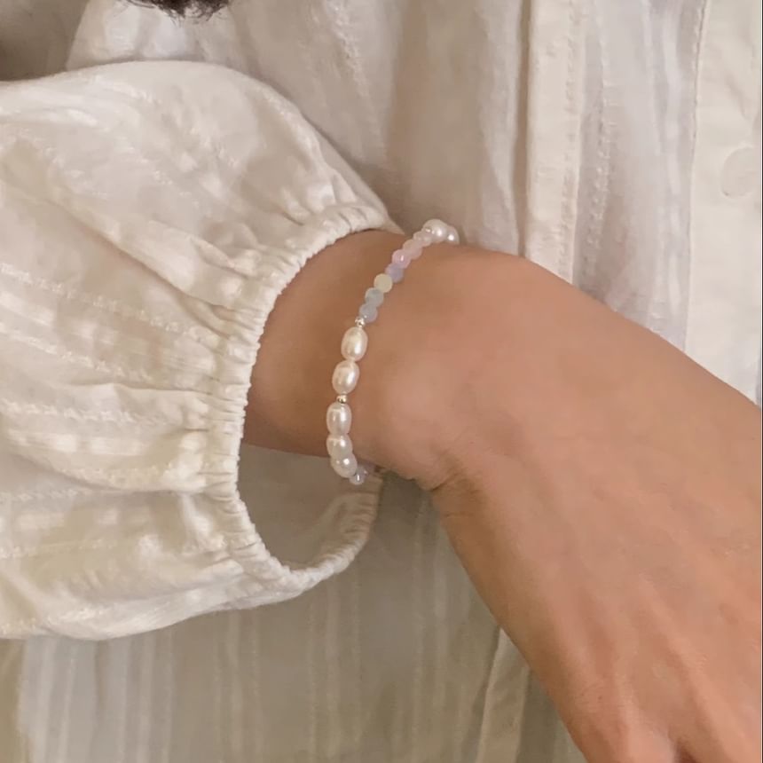 Bracelet Beaded Sterling Silver