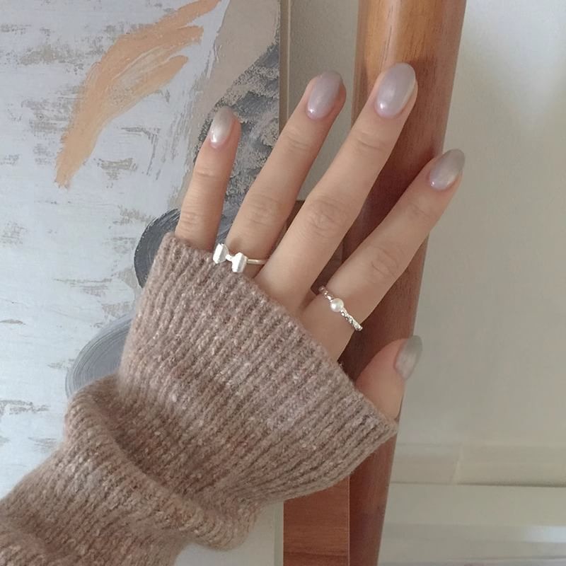 Silver Sterling Open Ring