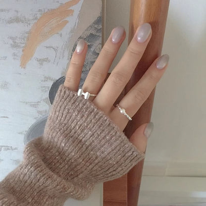 Silver Sterling Open Ring