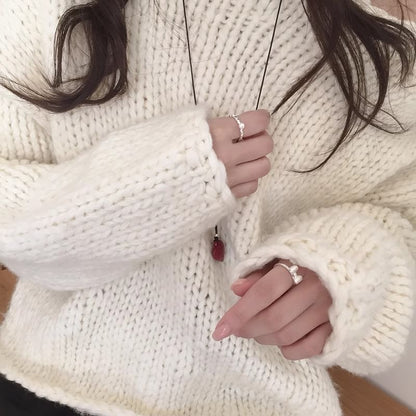 Silver Sterling Open Ring