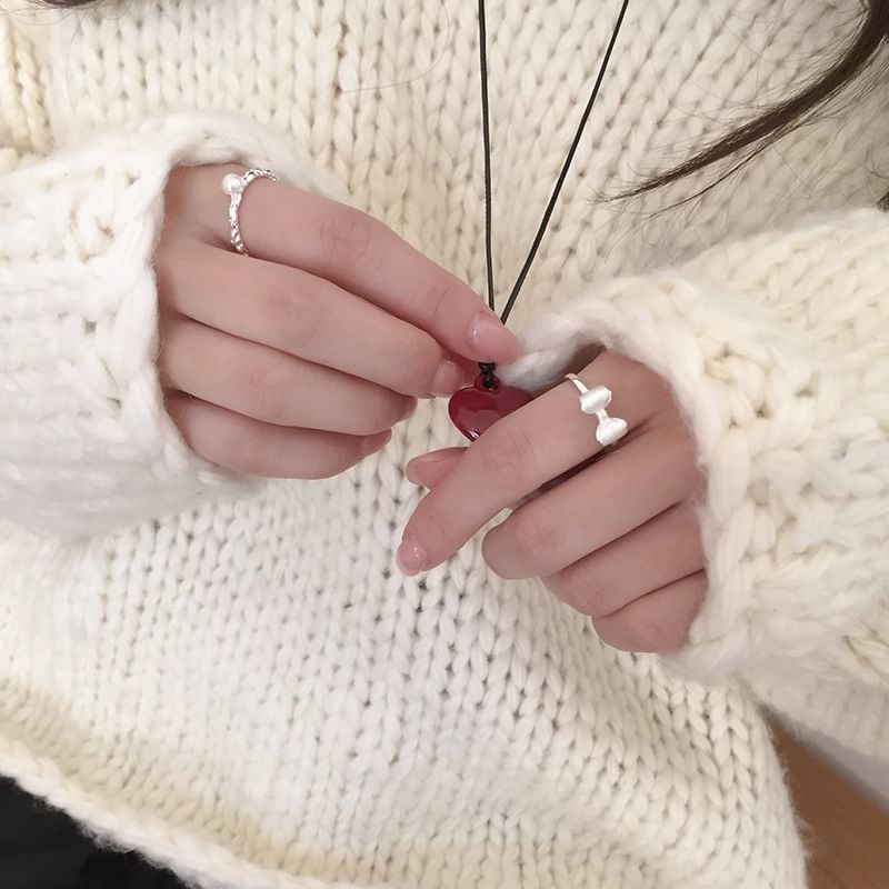 Silver Sterling Open Ring