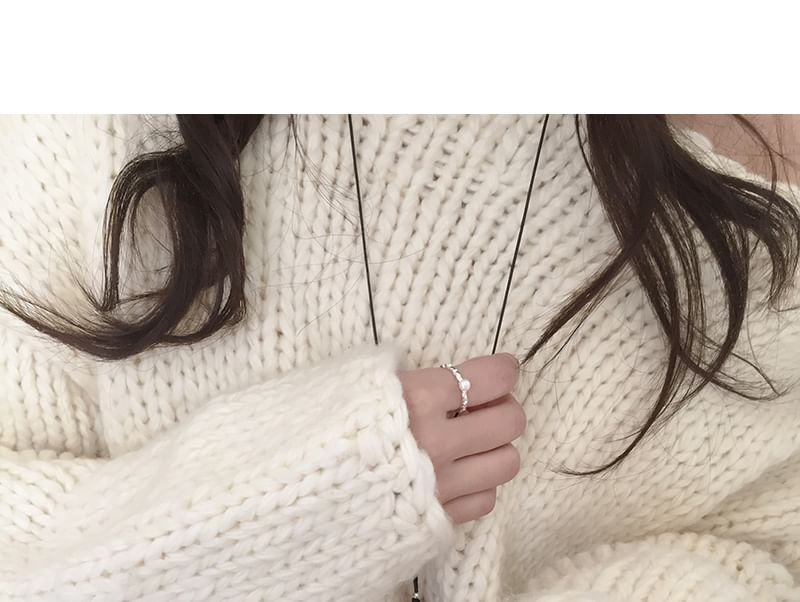 Silver Sterling Open Ring