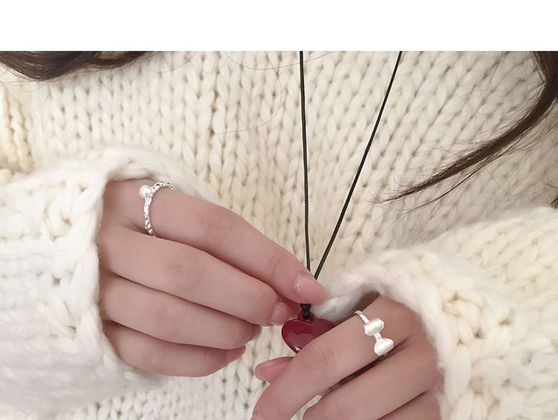 Silver Sterling Open Ring