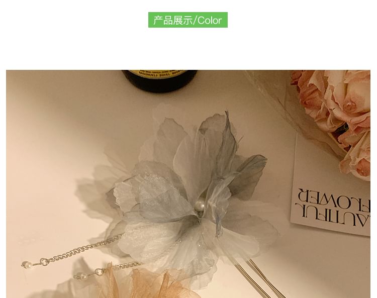 Hair Pin Flower Mesh