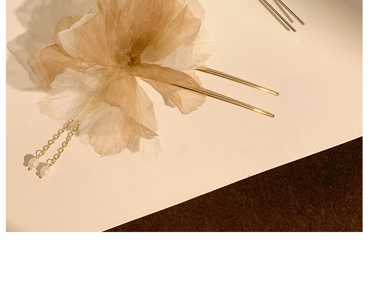 Hair Pin Flower Mesh