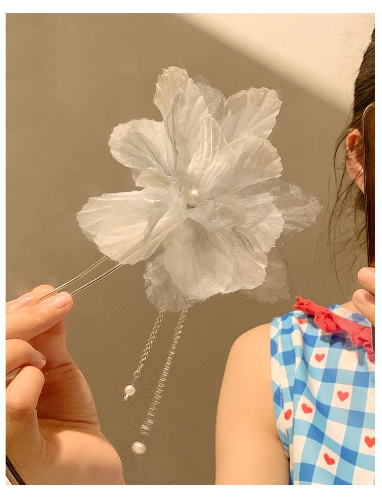 Hair Pin Flower Mesh