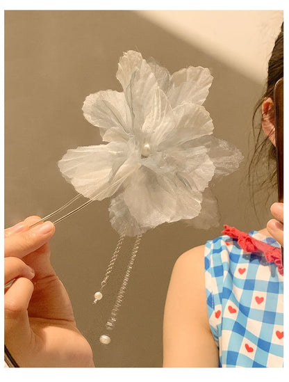 Hair Pin Flower Mesh