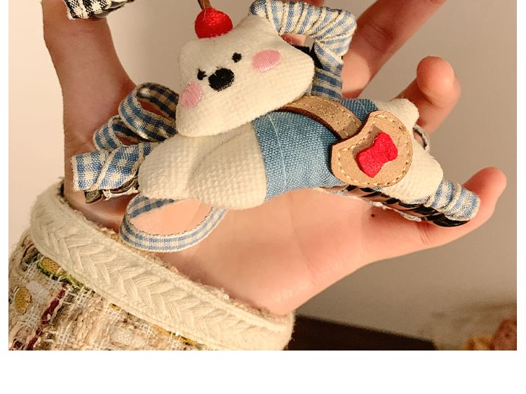 Claw Hair Plaid Cartoon