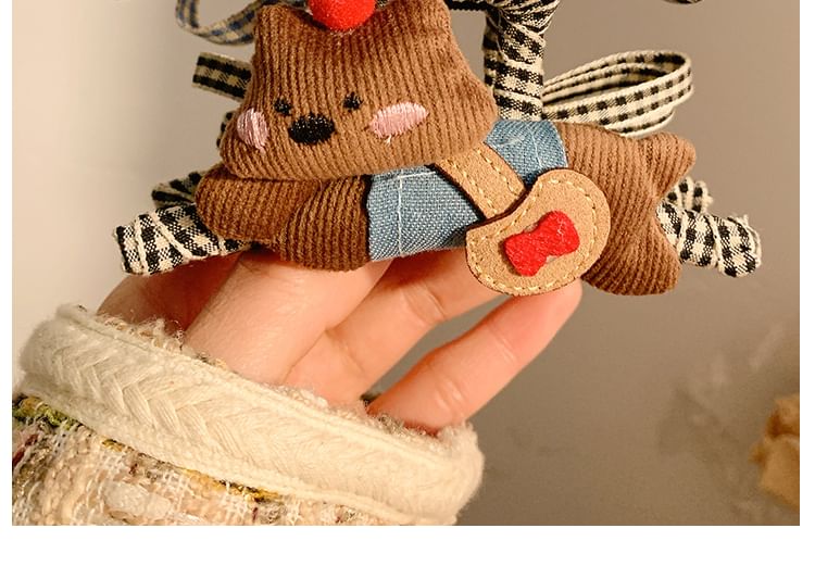 Claw Hair Plaid Cartoon