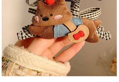 Claw Hair Plaid Cartoon