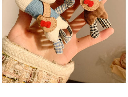 Claw Hair Plaid Cartoon