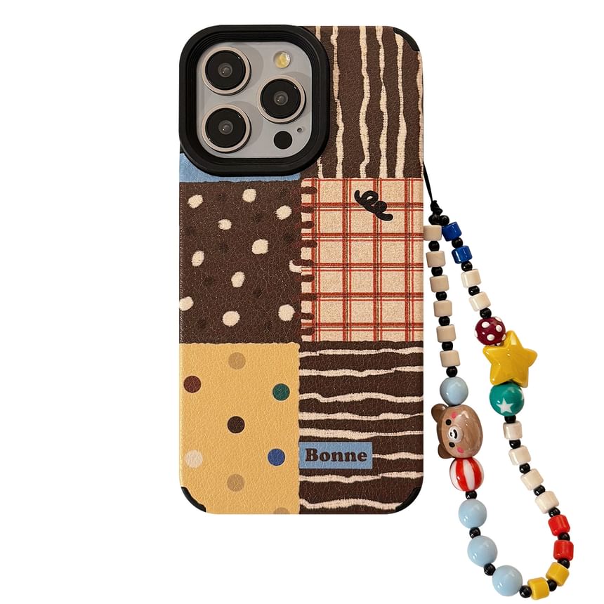 Case Strap Phone Patterned / Set