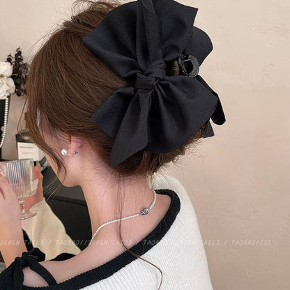 Bow Acrylic Hair Claw