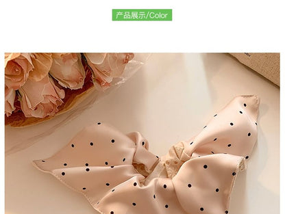 Applique Scrunchie Polka Cherry / (Various Designs) Dot