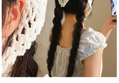 Floral Head Triangle Scarf