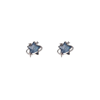 Clip Star Earring On Stud /